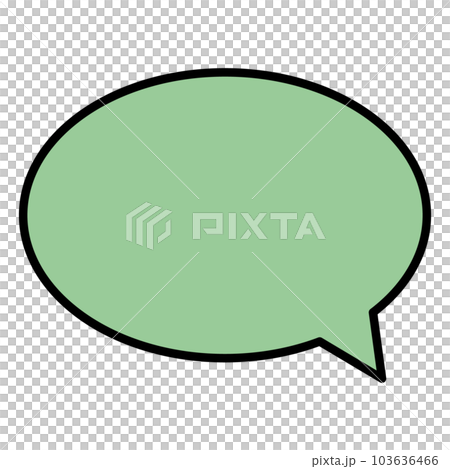 シンプルで使いやすい吹き出し 103636466