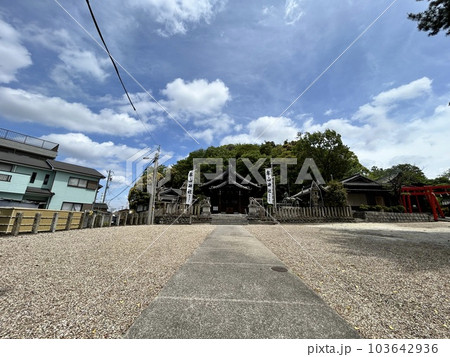 知多市　牟山神社 103642936