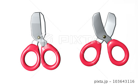 ハサミの3Dアイコン 103643116
