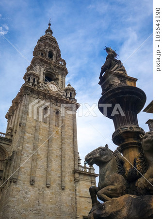 Santiago de Compostela Cathedral, Galicia, Spain Santiago de Compostela Cathedral, Galicia, Spain 103643190