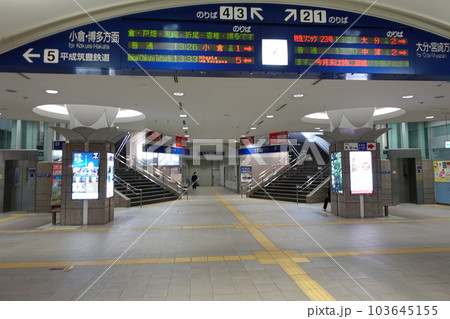JR九州 行橋駅コンコース へいちく鉄道始発駅 103645155