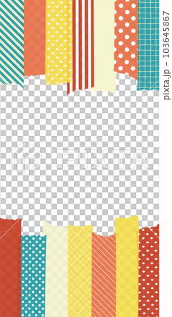 Frame material_masking tape_retro 103645867