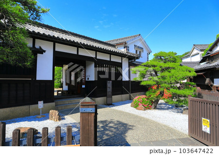 【岡山県】晴天の倉敷美観地区(倉敷市倉敷物語館) 【岡山県】晴天の倉敷美観地区(倉敷市倉敷物語館) 103647422