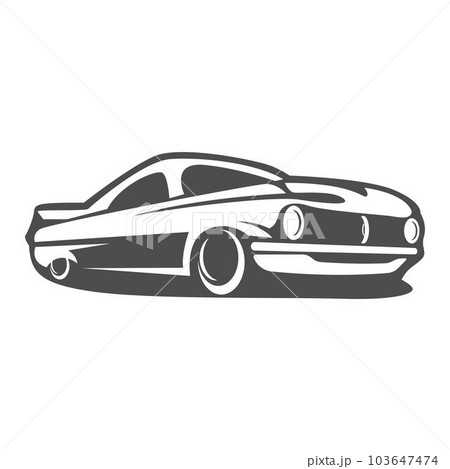 Muscle cars icon design Muscle cars icon design 103647474