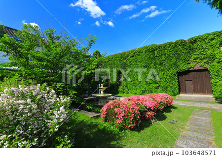 【岡山県】晴天の倉敷美観地区(倉敷アイビースクエア) 【岡山県】晴天の倉敷美観地区(倉敷アイビースクエア) 103648571