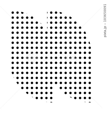 Trendy vector minimalist geometric basic dots element. Shape abstract figure bauhaus form. Retro style texture illustration. Modern design poster, cover, card design 103650091