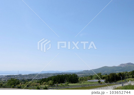 有珠山SA(下り)から見た伊達市街 有珠山SA(下り)から見た伊達市街 103652744