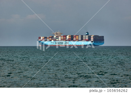 Container Ship At Sea Container Ship At Sea 103656262