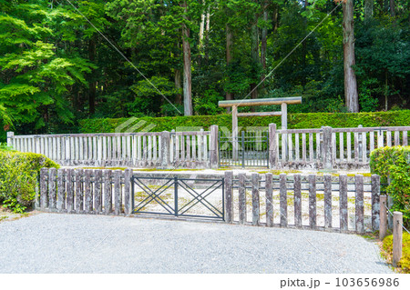 京都大原　後鳥羽天皇大原陵　順徳天皇大原陵 103656986
