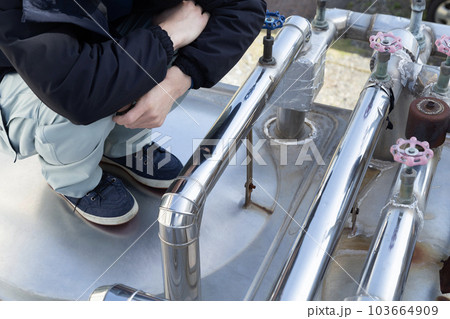 受水槽　点検 103664909