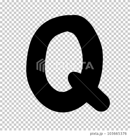 Q capital letter Q capital letter 103665376