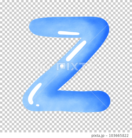 Z capital letter 103665822