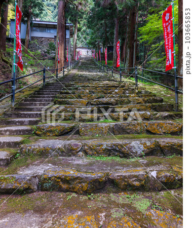 與喜天満神社参道 奈良県桜井市初瀬 2023年4月3日 103665853