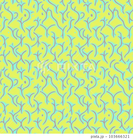 Oriental ethnic lattice design in contrast colors, seamless abstract background. Modern Luxury Graphic Ornament 103666321