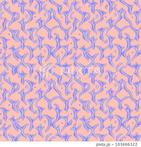 Oriental ethnic lattice design in contrast colors, seamless abstract background. Modern Luxury Graphic Ornament 103666322