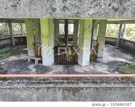 徳島県美波町 千羽海崖ロープウェイ 山頂駅 徳島県美波町 千羽海崖ロープウェイ 山頂駅 103666387