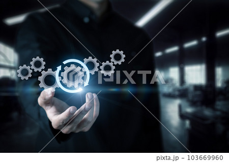 Concept of upgrading the industry management mechanism. 103669960