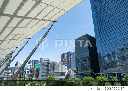 東京駅から東京ミッドタウン八重洲、八重洲方向を望む<2023年5月> 東京駅から東京ミッドタウン八重洲、八重洲方向を望む<2023年5月> 103672235