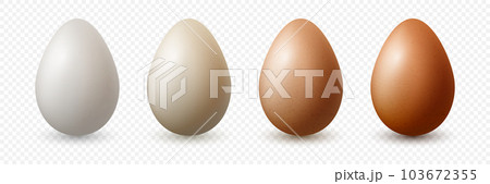 6 Six Vector 3d Realistic White, Brown Chicken Eggs in Opened Carton Paper Box, Container, Packaging. Textured Chicken Egg Set, Isolated. Vector Different Color Whole Eggs. Egg Pack in Front View 6 Six Vector 3d Realistic White, Brown Chicken Eggs in Opened Carton Paper Box, Container, Packaging. Textured Chicken Egg Set, Isolated. Vector Different Color Whole Eggs. Egg Pack in Front View 103672355