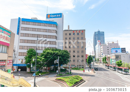流作場五差路前の街並み 103673015