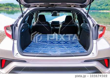 大自然の中で車中泊 103674569