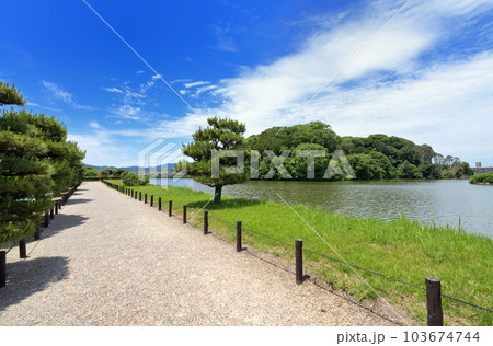 宝来山古墳(垂仁天皇菅原伏見東陵)奈良県奈良市 宝来山古墳(垂仁天皇菅原伏見東陵)奈良県奈良市 103674744
