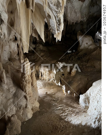 Grotte di Frasassi Karst Cave in Marche, Italy Grotte di Frasassi Karst Cave in Marche, Italy 103674957