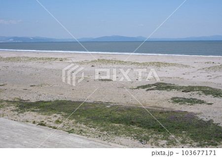 東松島野蒜海岸の景色 103677171