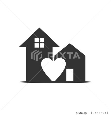 home logo template. Icon Illustration Brand Identity. Isolated and flat illustration. Vector graphic 103677931