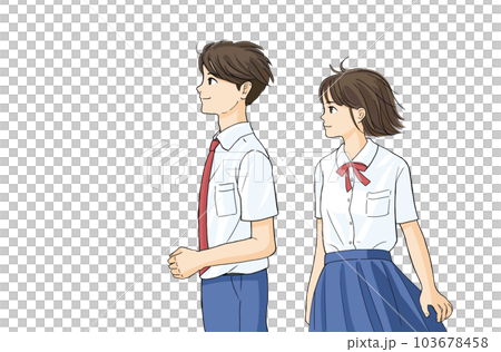 夏裝男女學生 103678458