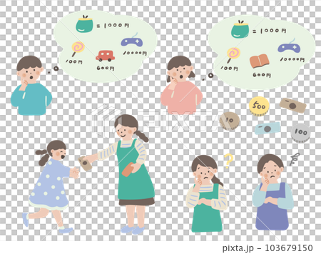 おこづかい・子どものマネーリテラシー 103679150