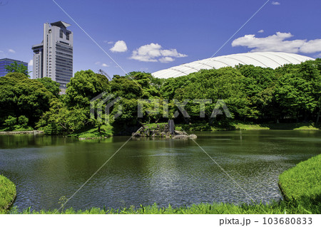 東京都 小石川後楽園 大泉水 東京都 小石川後楽園 大泉水 103680833