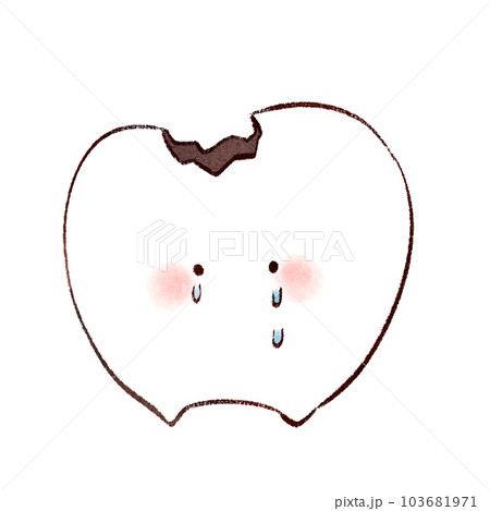 【水彩絵本】泣いてる虫歯さん 103681971