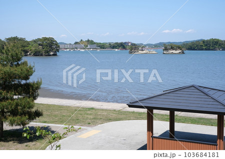 松島波打浜の景色 松島波打浜の景色 103684181