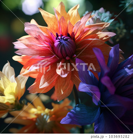 虹色の花  103693282