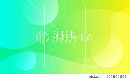 カラフルな抽象背景　ベクター素材 103693891