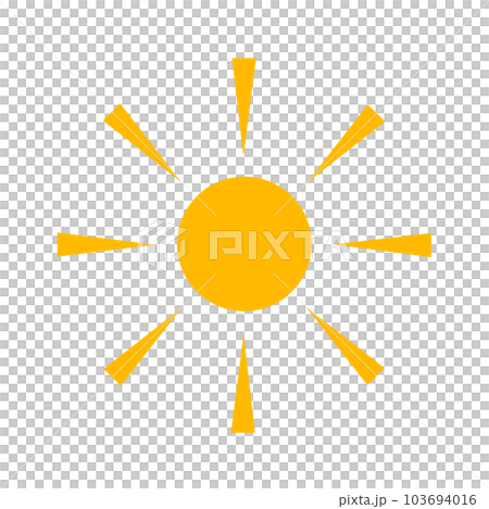 太陽のイラスト素材 103694016