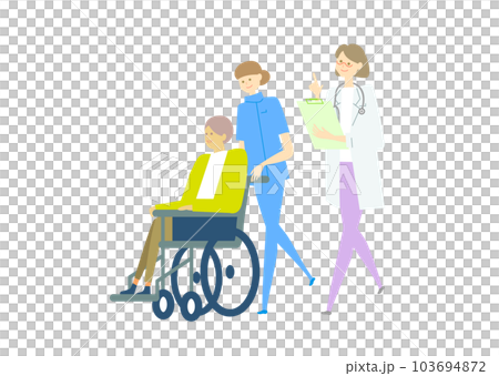 Wheelchair_medical, person set_medical care_variation 103694872