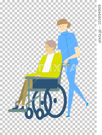 Wheelchair_medical, person set_medical care_variation Wheelchair_medical, person set_medical care_variation 103694909