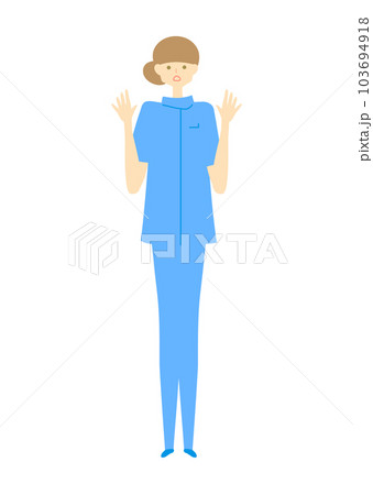 看護師_医療、人物セット_medical care_variation 看護師_医療、人物セット_medical care_variation 103694918