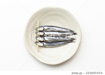 めざし　白バック 103695454