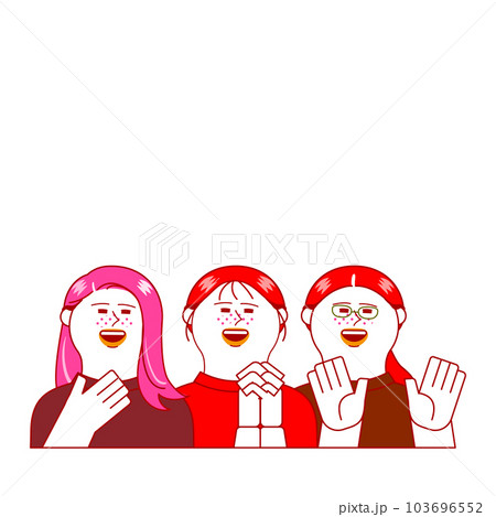 喜ぶ女性 喜ぶ女性 103696552