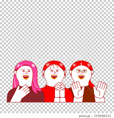 喜ぶ女性 喜ぶ女性 103696552