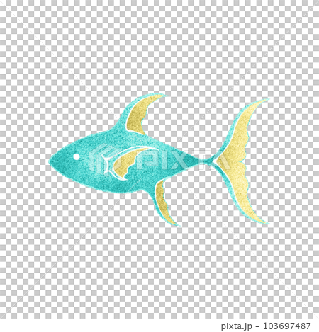 メルヘンな魚(単品)/主線なし メルヘンな魚(単品)/主線なし 103697487