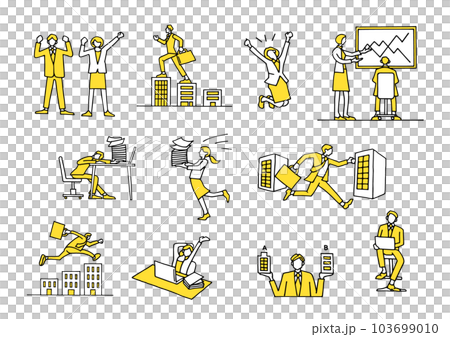 業務場景圖標集 業務場景圖標集 103699010