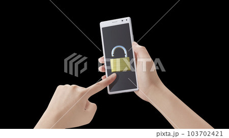スマートフォン_セキュリティ対策 スマートフォン_セキュリティ対策 103702421