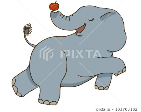 りんごをもつ象 103703102