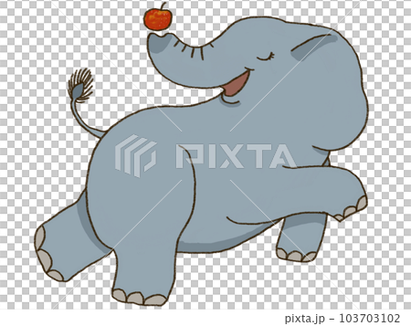 りんごをもつ象 103703102