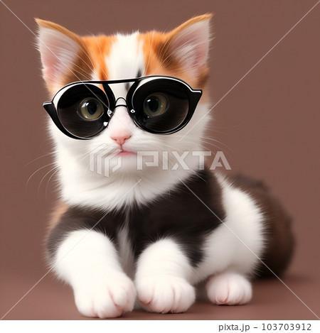 AIで生成した子猫の画像 AIで生成した子猫の画像 103703912