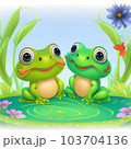 AIで生成したカエルのイラスト AIで生成したカエルのイラスト 103704136